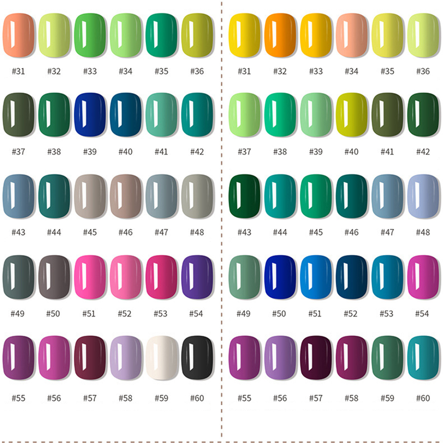 rnug-110 60-color nail polish set