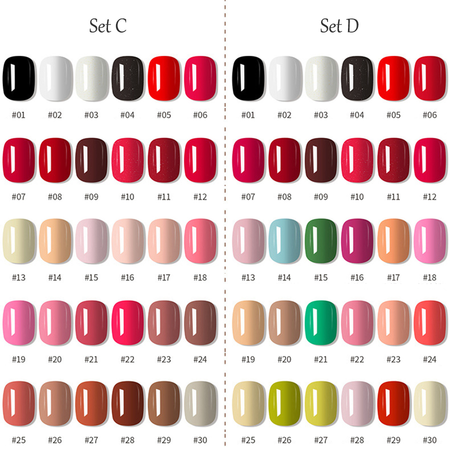 rnug-110 60-color nail polish set