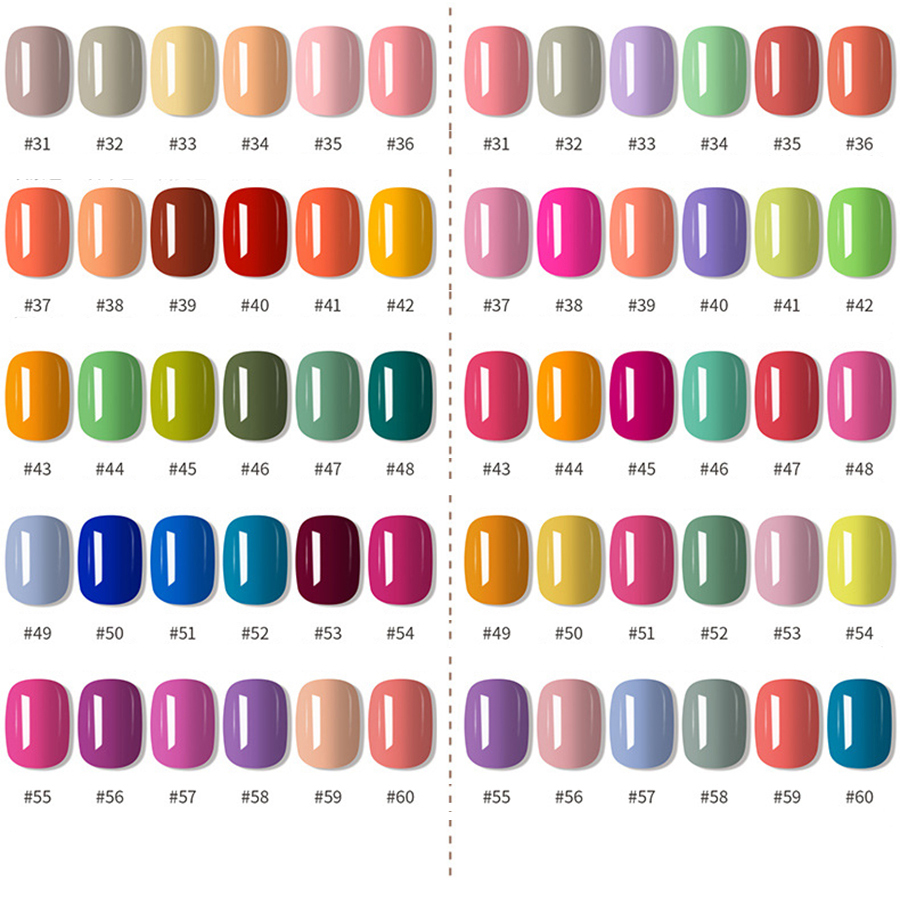 rnug-110 60-color nail polish set