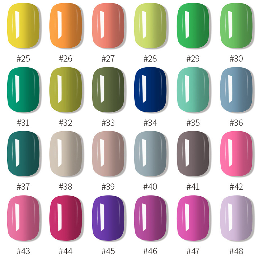 rnug-112 48-color nail polish set