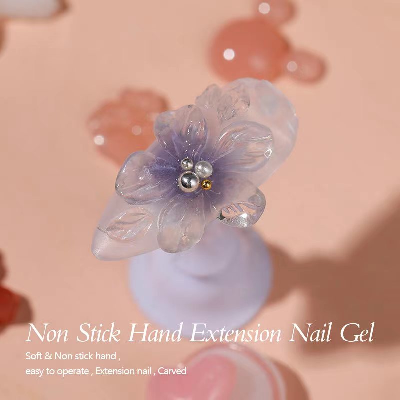 non-stick hand extension nail gel