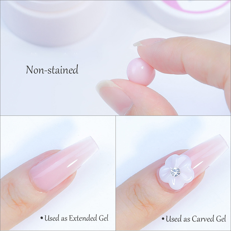 non-stick hand extension nail gel