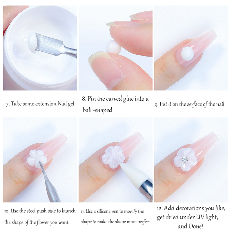 non-stick hand extension nail gel