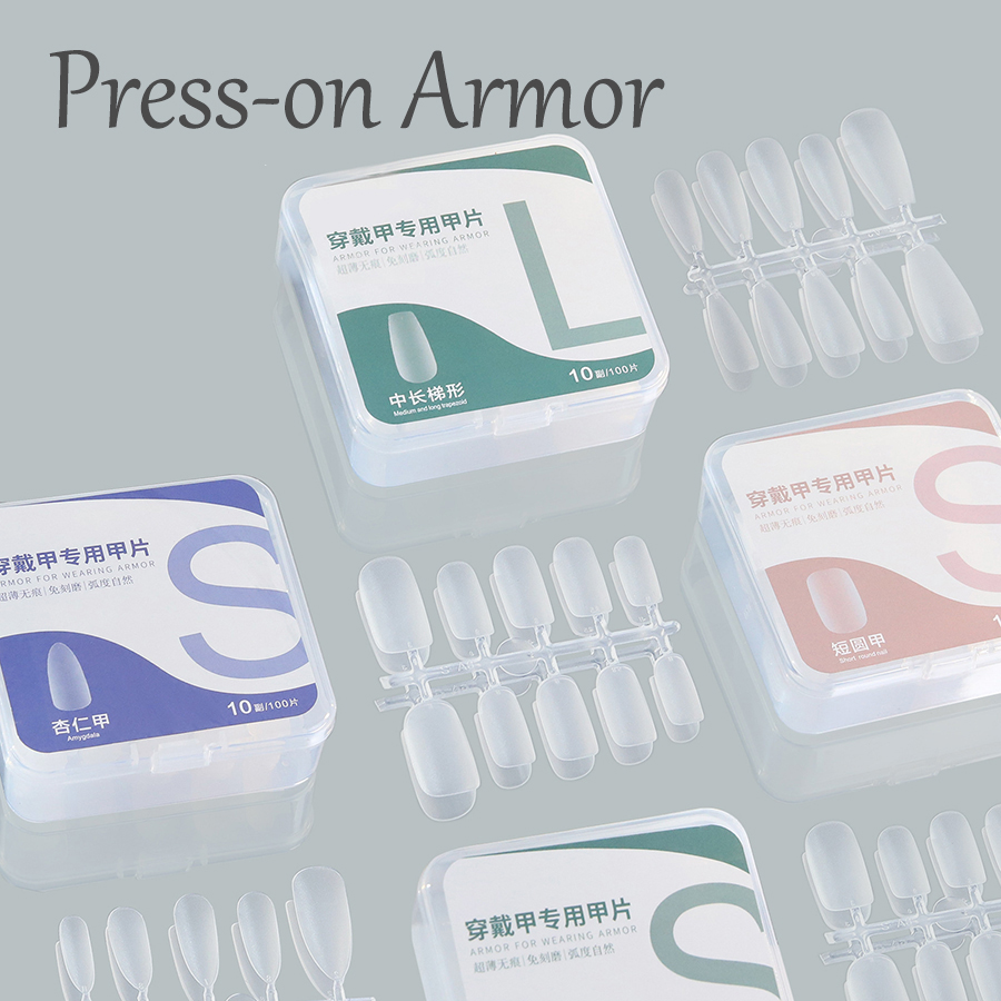 rntip-133 case packing ultra-thin matte traceless nail tips