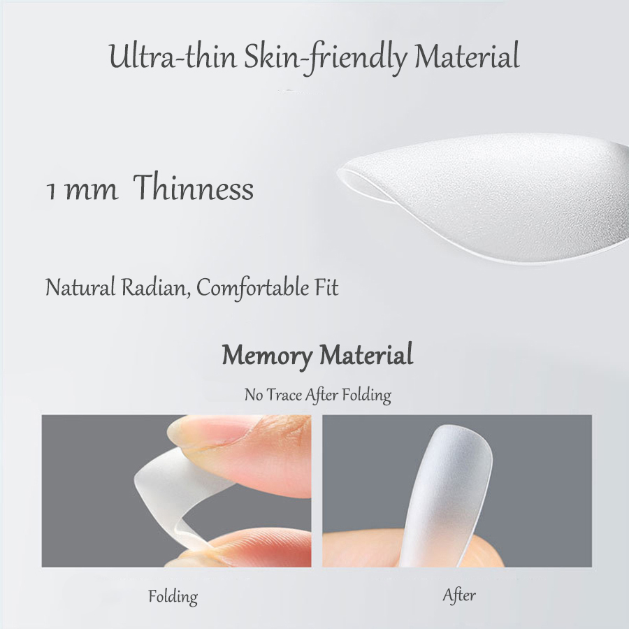 rntip-133 case packing ultra-thin matte traceless nail tips