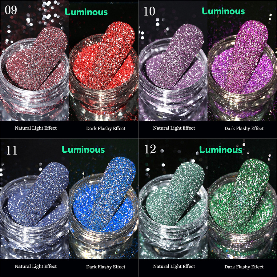 rnag-209 luminous bundy broken diamond glitter