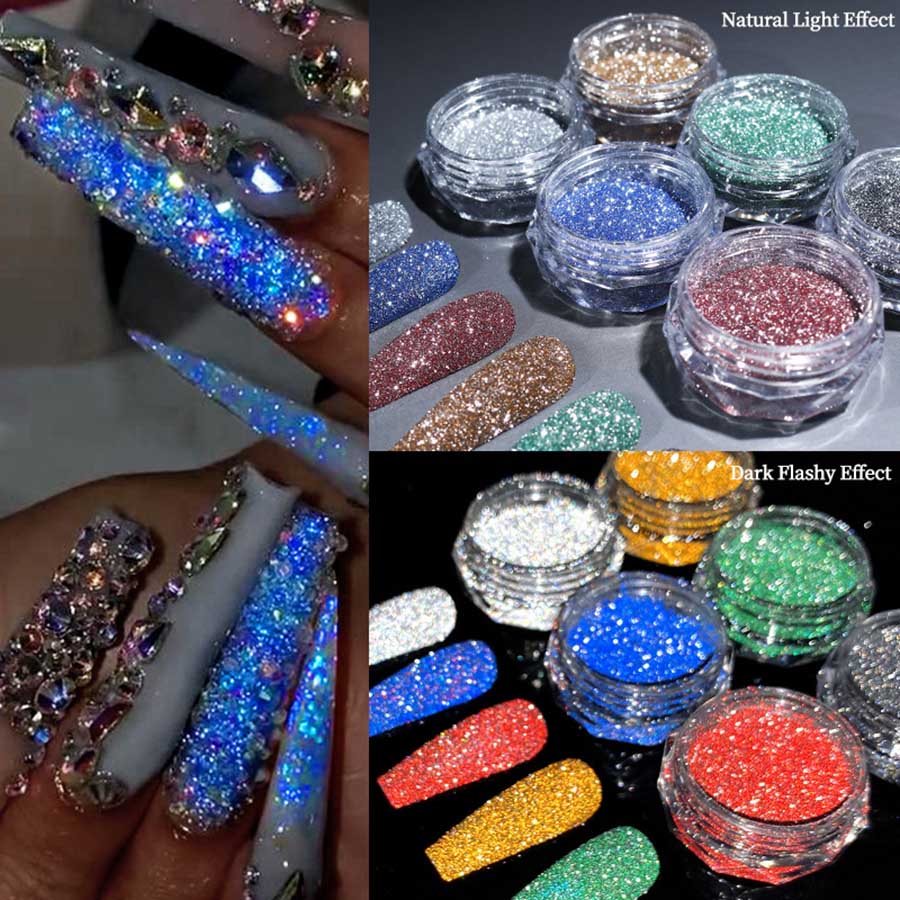 rnag-209 luminous bundy broken diamond glitter