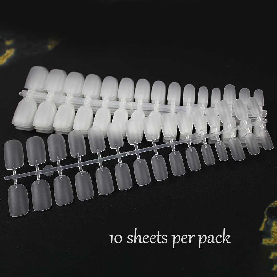 rntip-135 case packing ultra-thin matte traceless nail tips-2