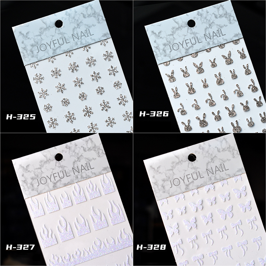 h-321-332 magic diamond glitter nail sticker