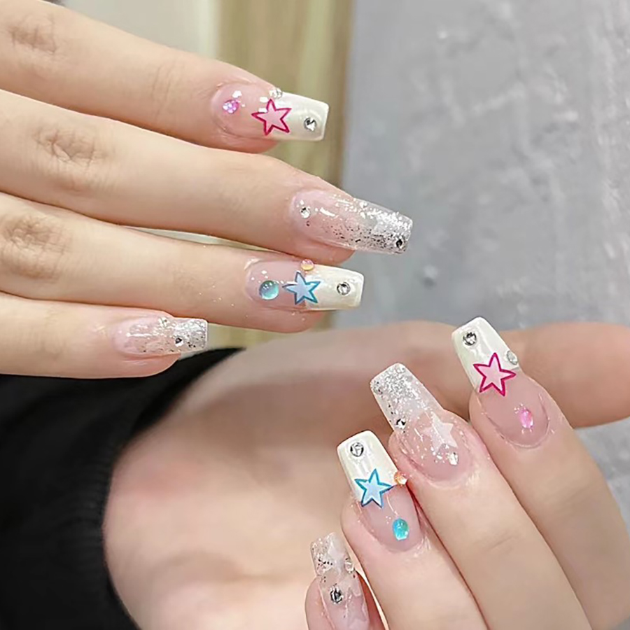 xy01-06 printing model hallow nail sticker