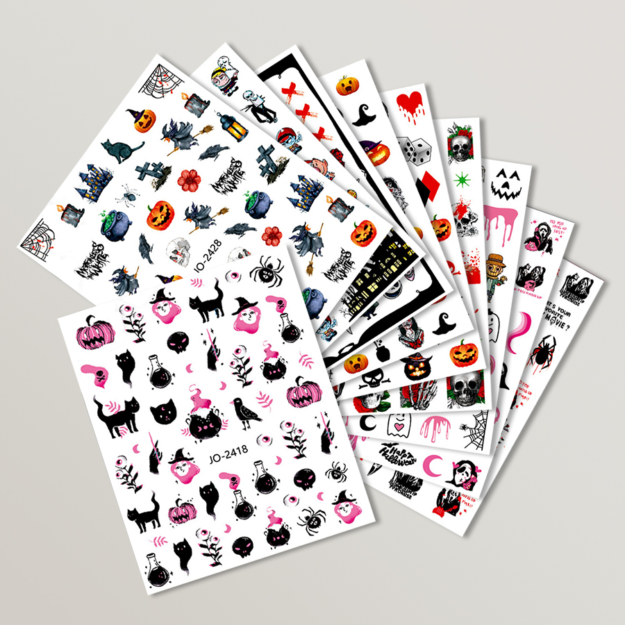 jo2418-2429 cute halloween stickers