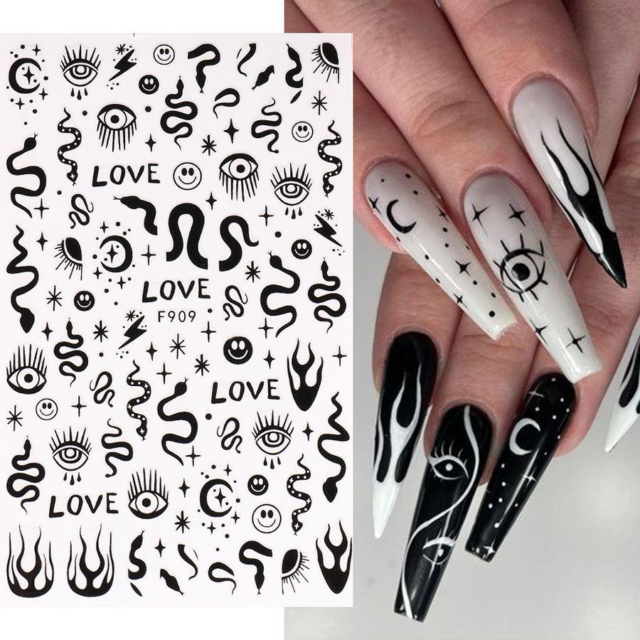 f908-915 rick owens nail sticker