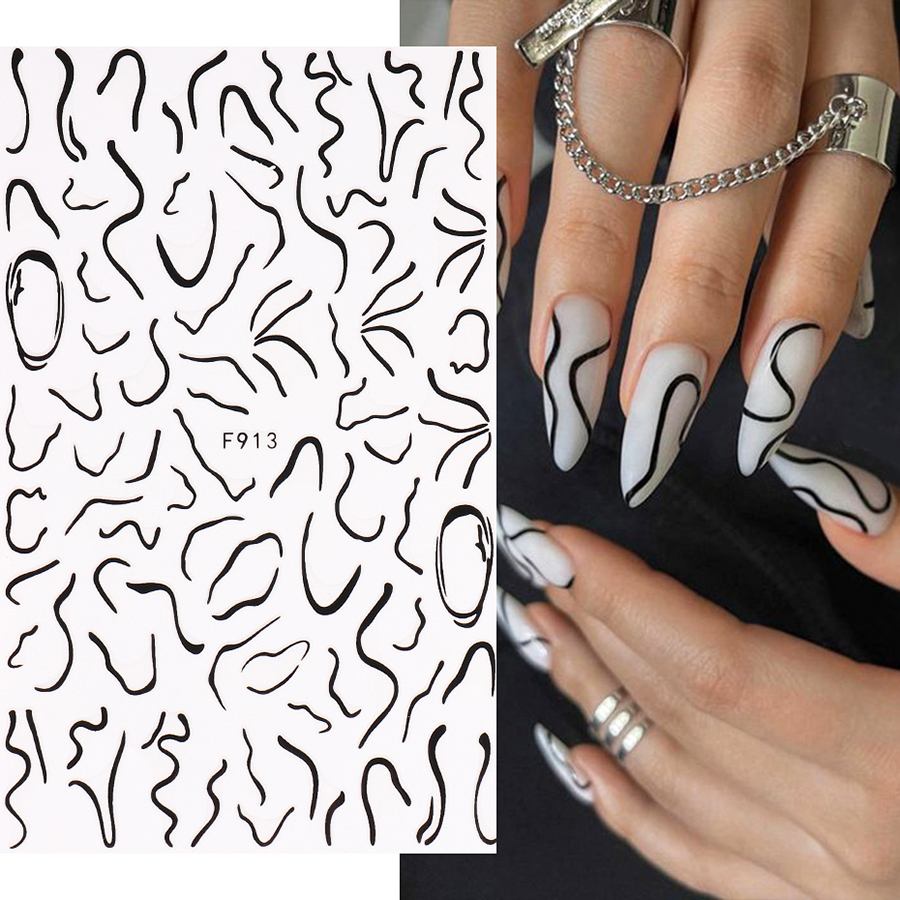 f908-915 rick owens nail sticker