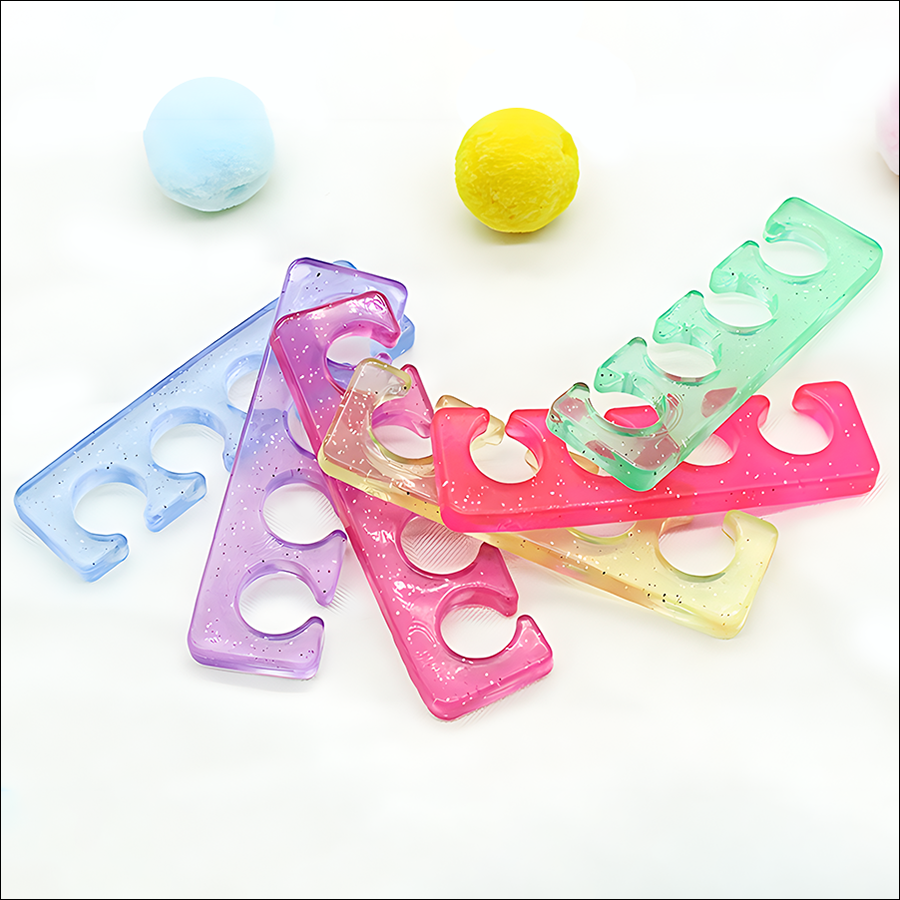 rnt-748 sparkling powder silicone toe separator