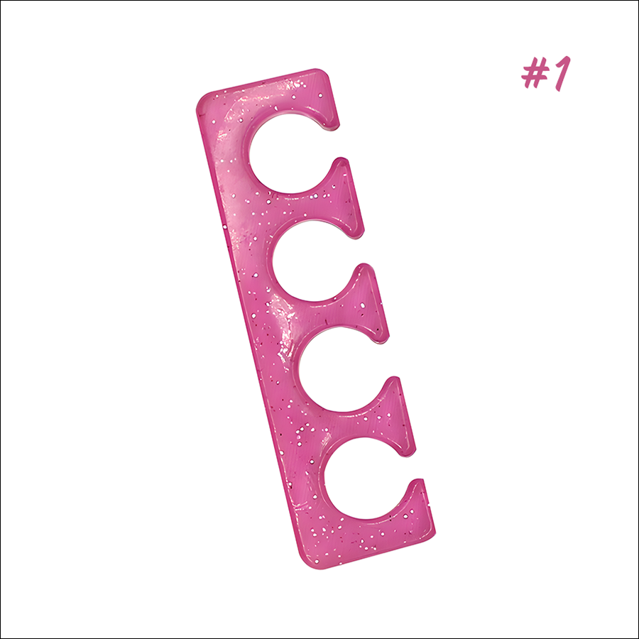 rnt-748 sparkling powder silicone toe separator