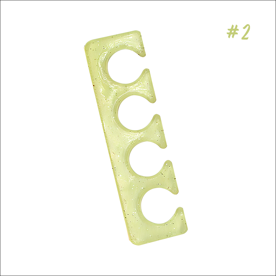 rnt-748 sparkling powder silicone toe separator