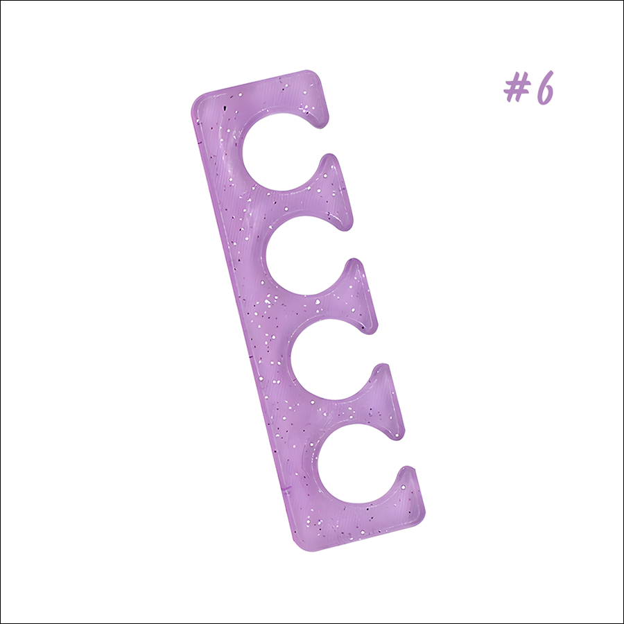 rnt-748 sparkling powder silicone toe separator