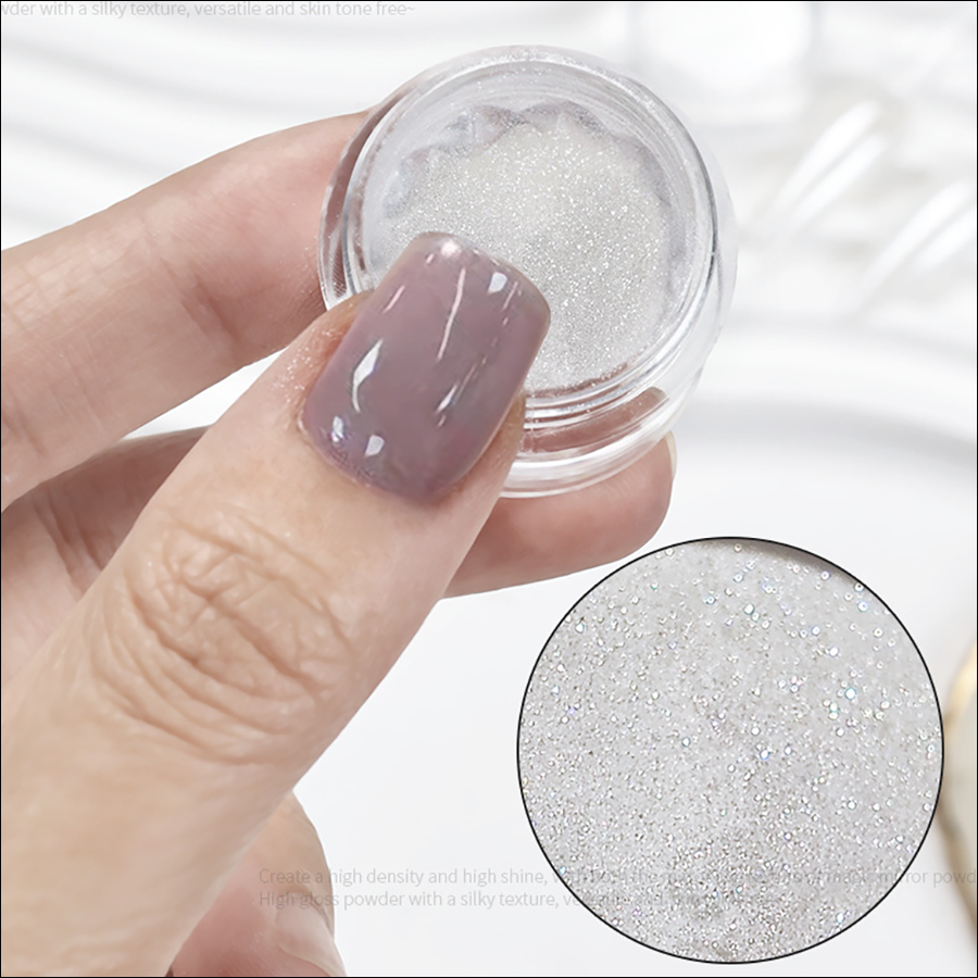 rnag-235 nail polish high gloss crystal powder