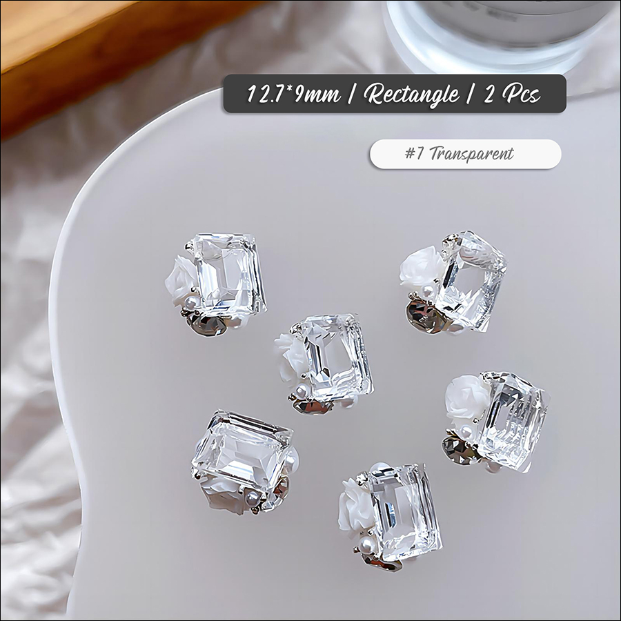 rnar-308 super sparkling rock sugar crystal pile diamond jewelry(pack of 2)