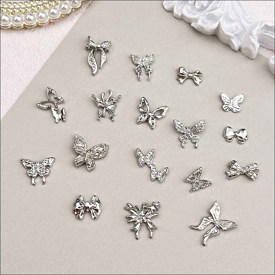 d271 internet famous butterfly alloy jewelry (set of 20 pieces)