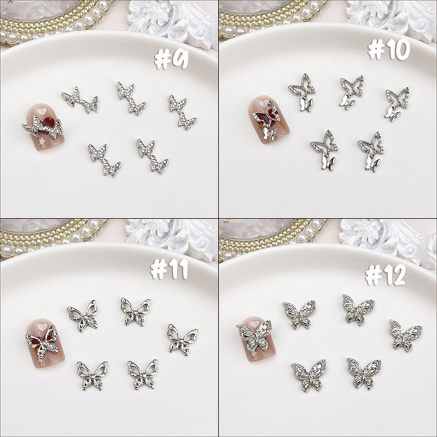 d271 internet famous butterfly alloy jewelry (set of 20 pieces)