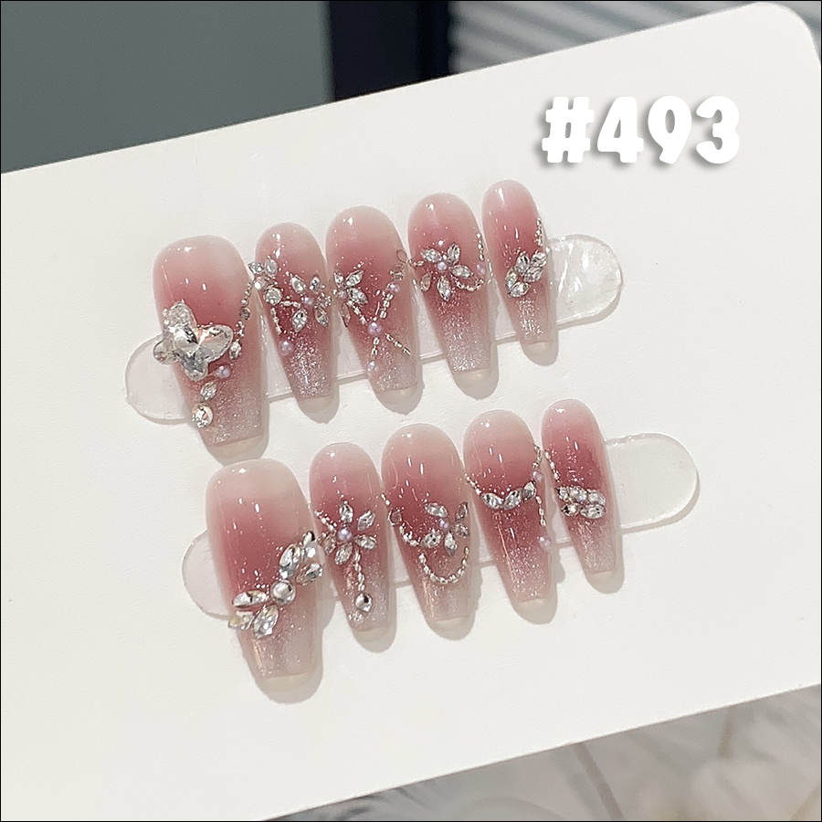 rntip-159 handmade middle trapezoid wearing tips set