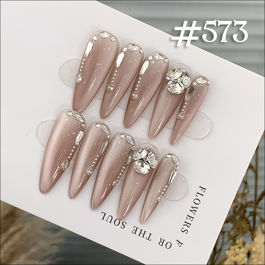 rntip-162 handmade long sharp wearing tips set