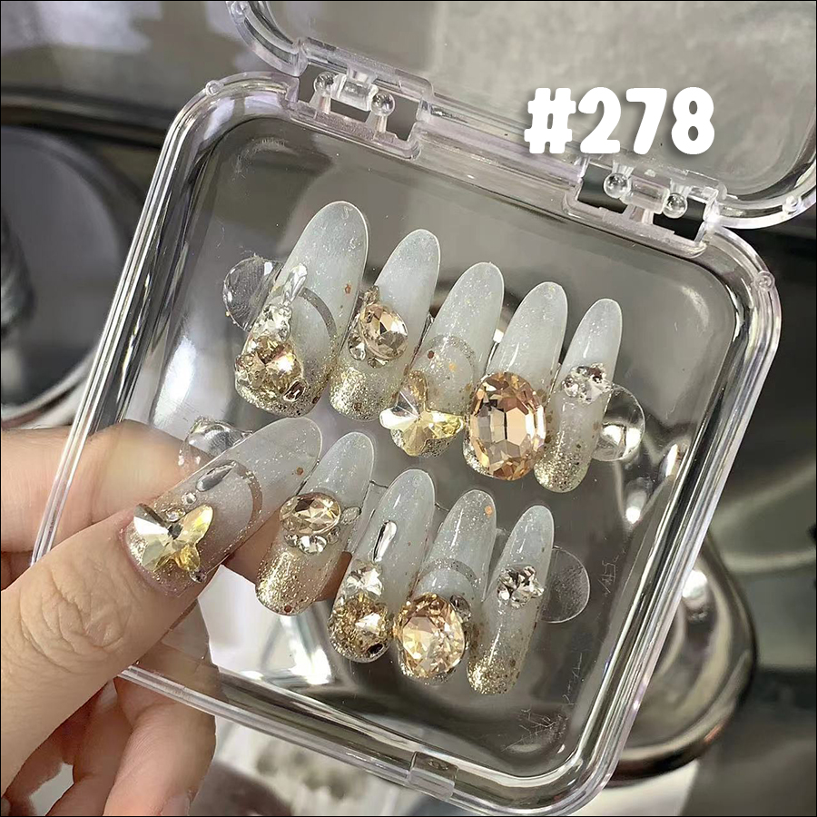 rntip-164 handmade long oval wearing tips set