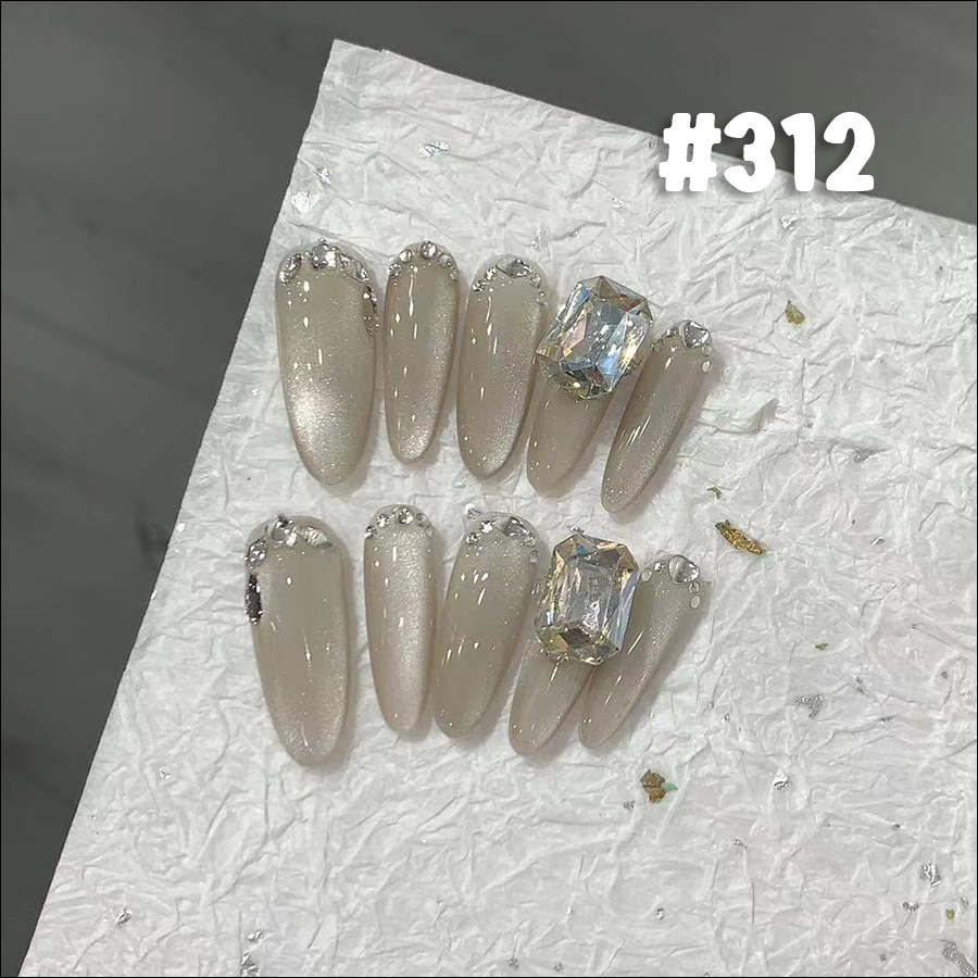 rntip-164 handmade long oval wearing tips set