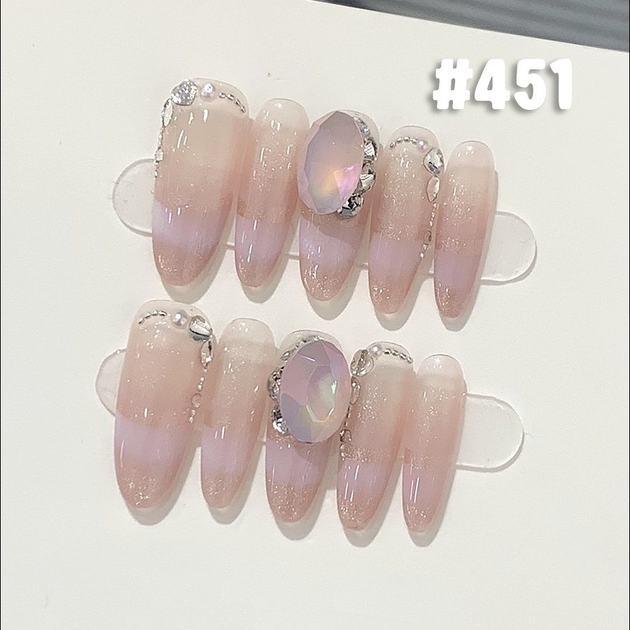 rntip-164 handmade long oval wearing tips set