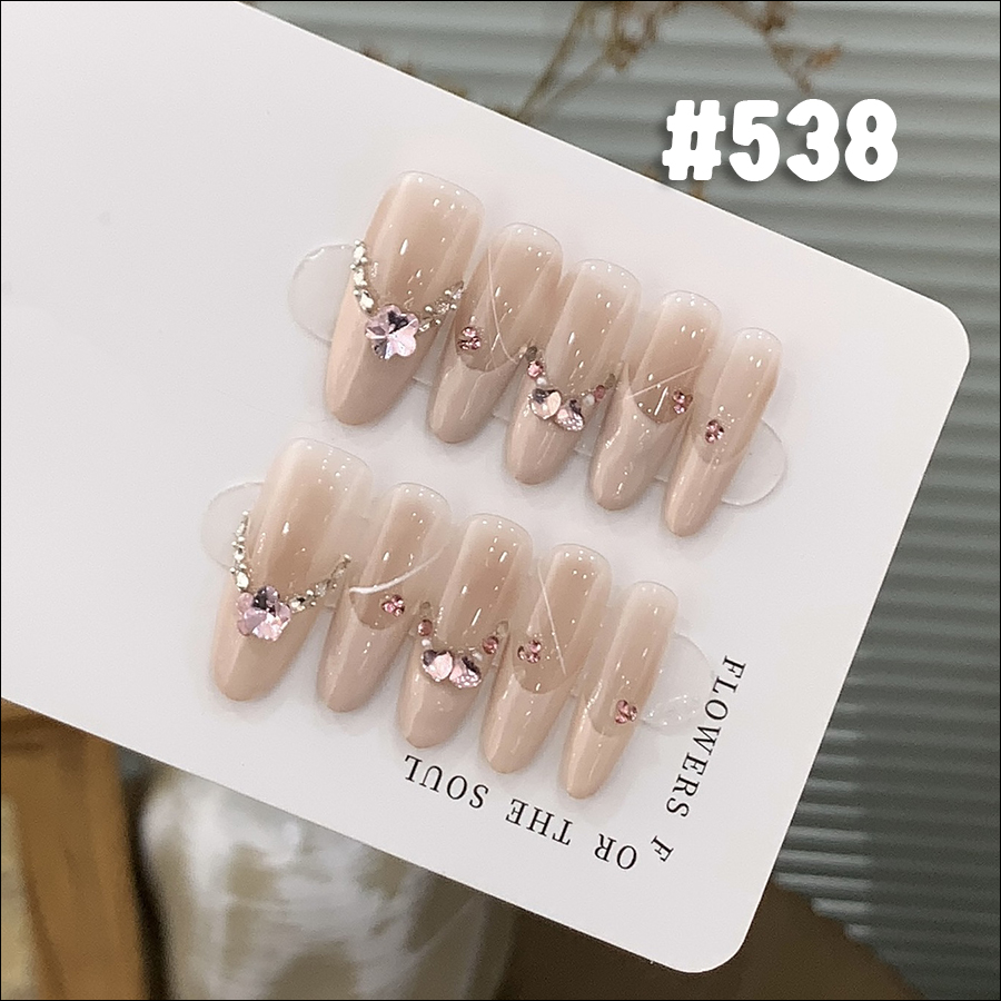 rntip-164 handmade long oval wearing tips set