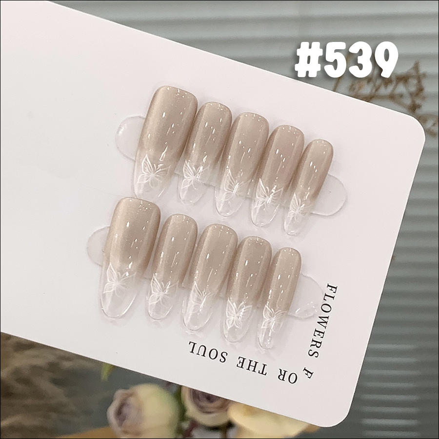 rntip-164 handmade long oval wearing tips set