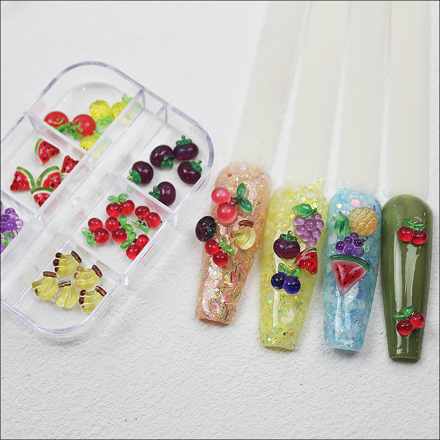 d275 summer crystal sweet fruit decoration