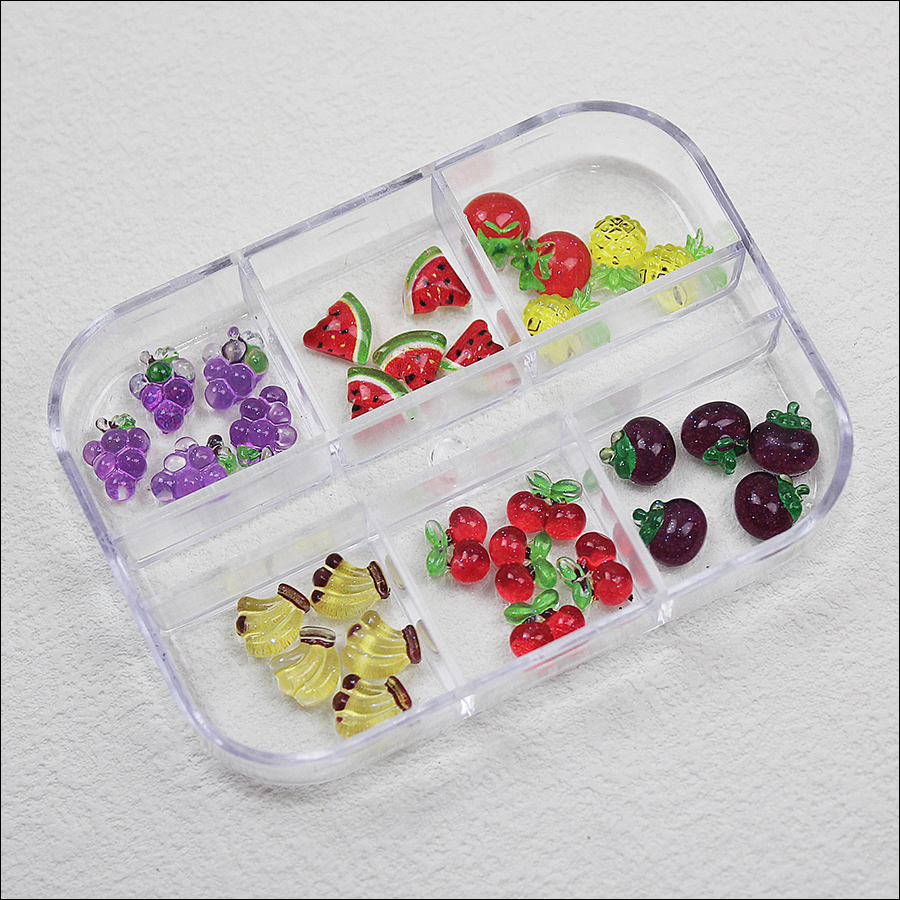 d275 summer crystal sweet fruit decoration