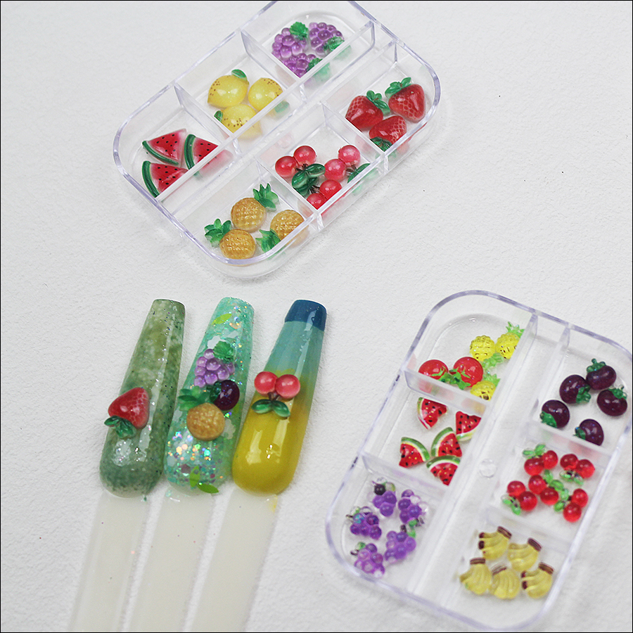 d275 summer crystal sweet fruit decoration