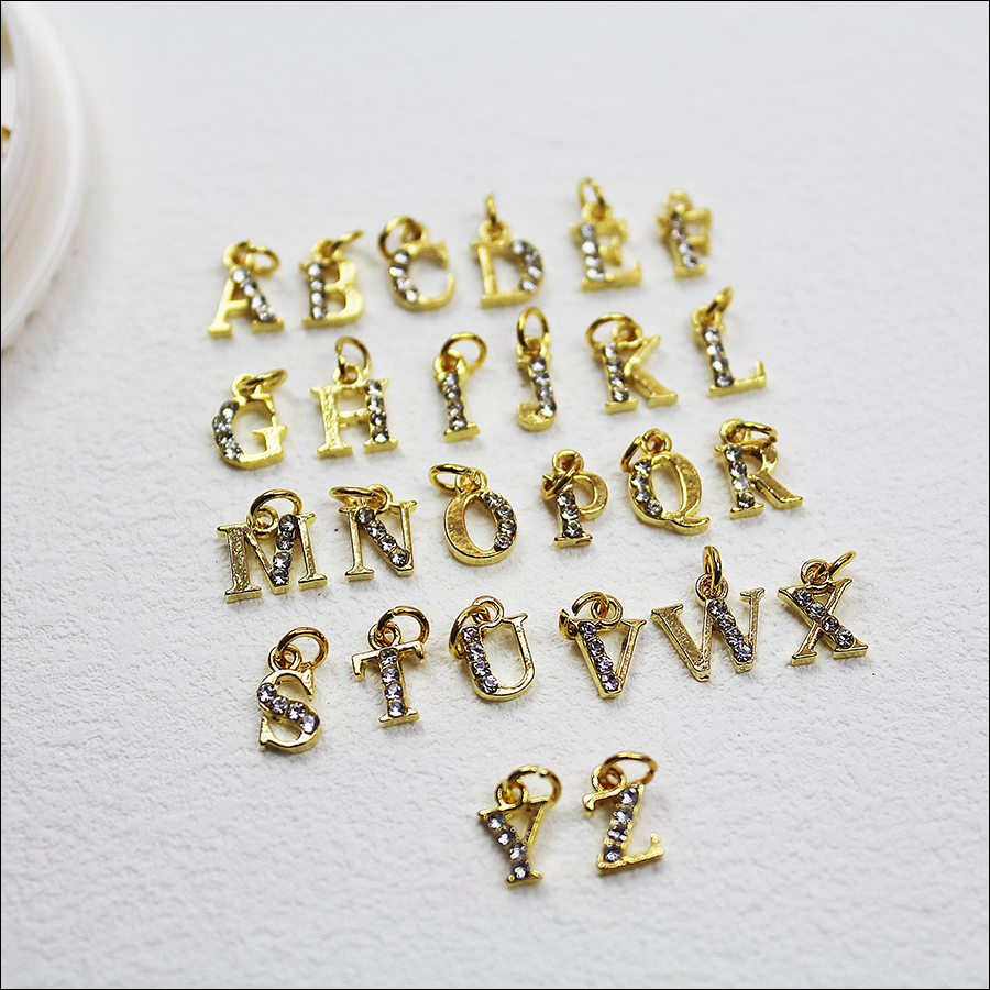 d277 letter/number/star/moon/constellation alloy jewelry