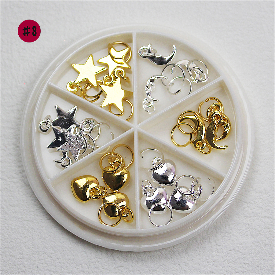 d277 letter/number/star/moon/constellation alloy jewelry