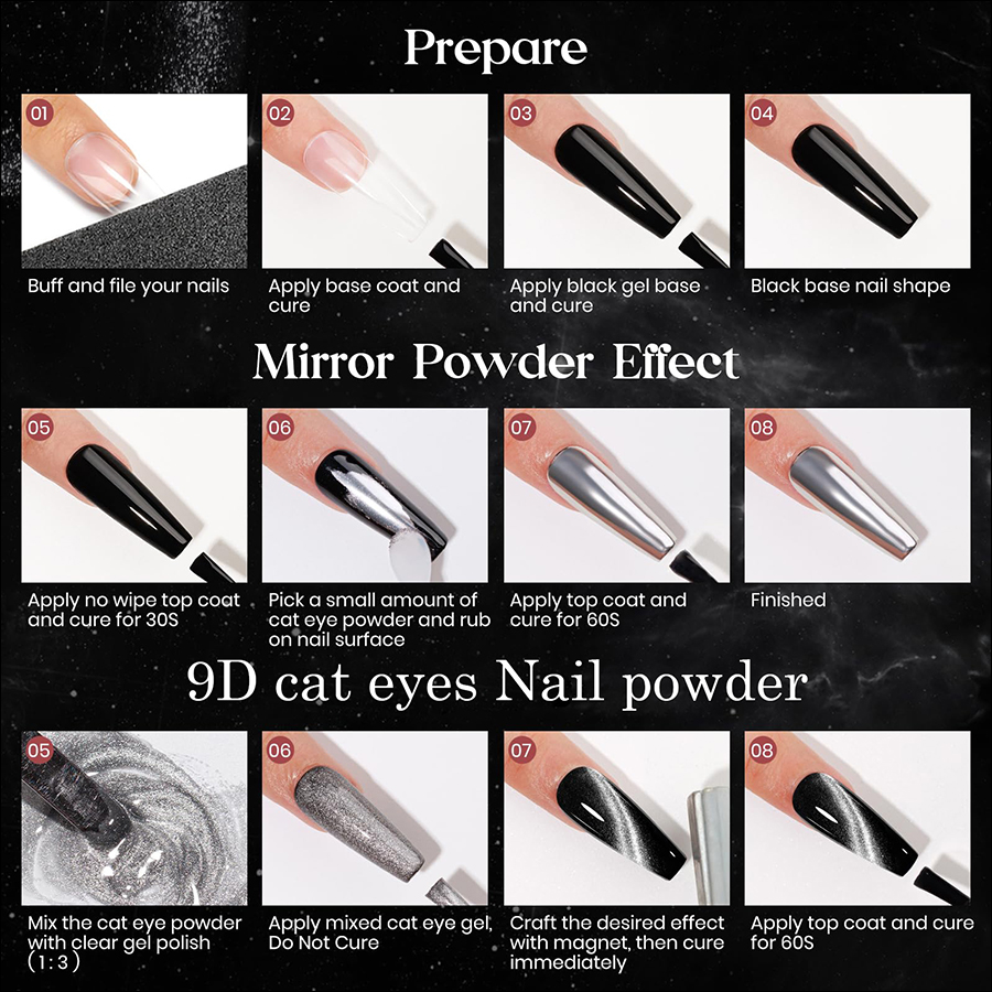 rnag-236 multifunctional strong magnetic cat eye magnetic powder