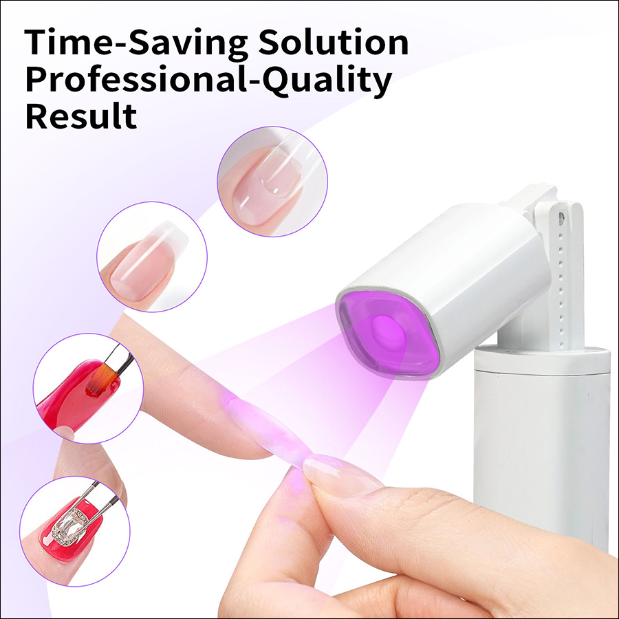 rnledh-4 bracket style nail extension uv lamp