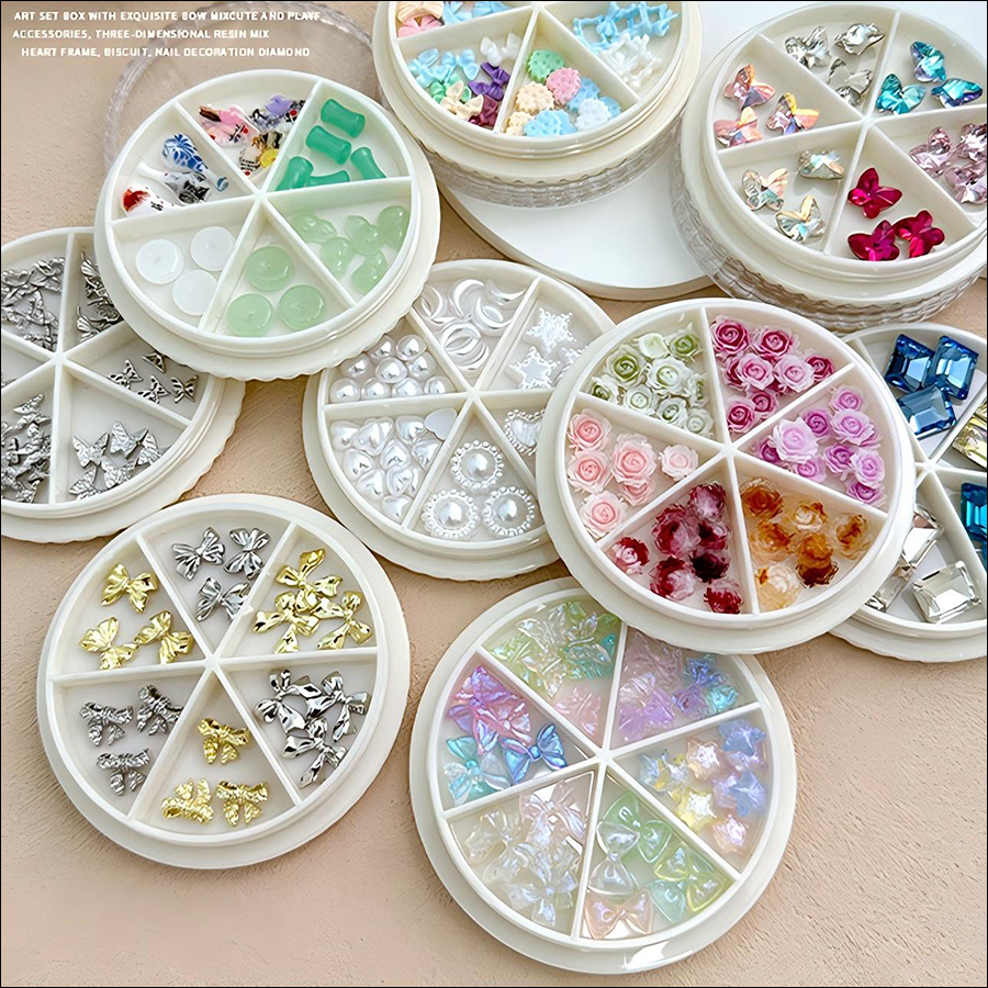 d282 nail alloy resin crystal nail kit accessory