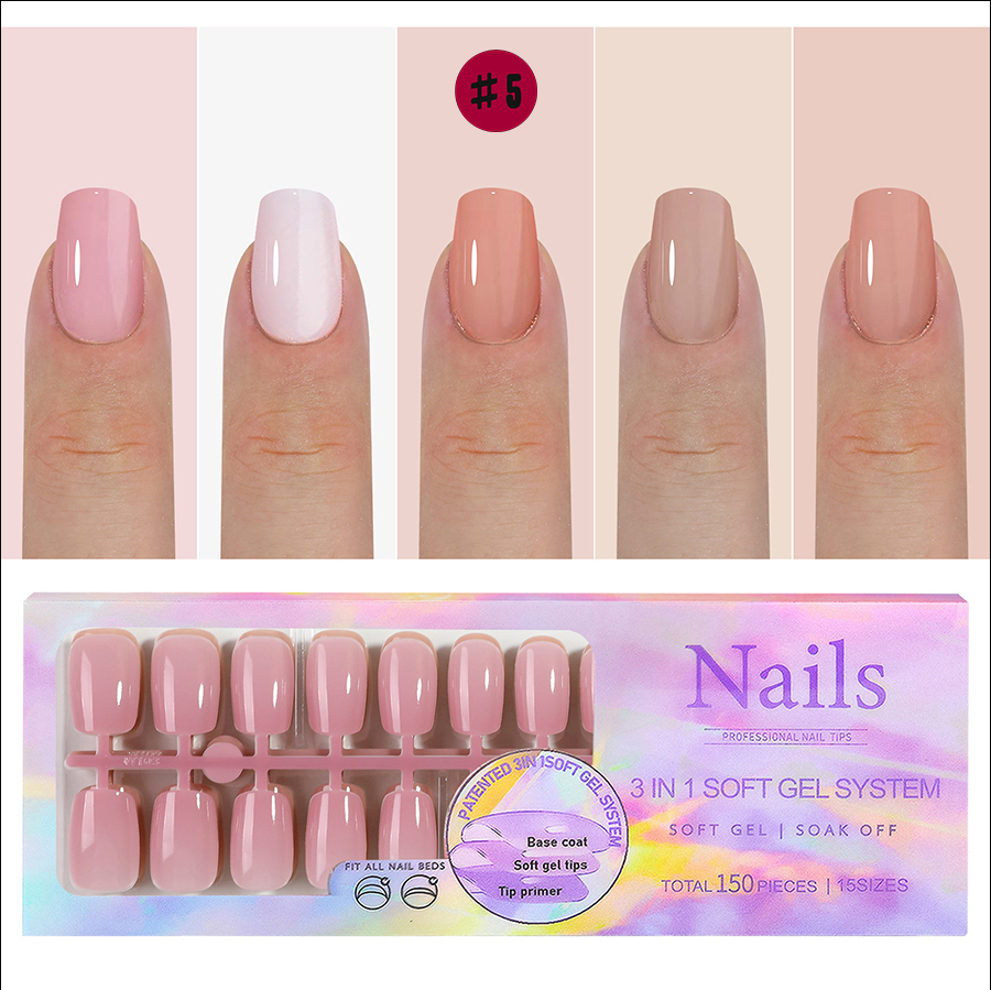 rntip-172 5-color nude traceless wearing tips