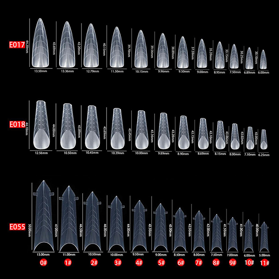 rntip-175 热销水晶甲甲模120片装