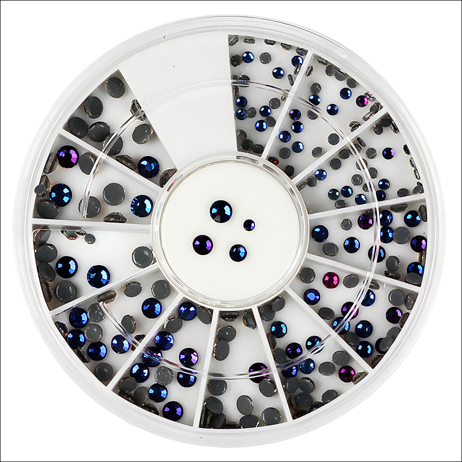 rnar-226 blue blaze-colored rhinestones