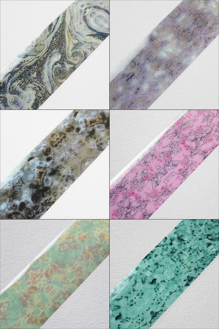 rnaa-134 case packing nail art transfer foil collection