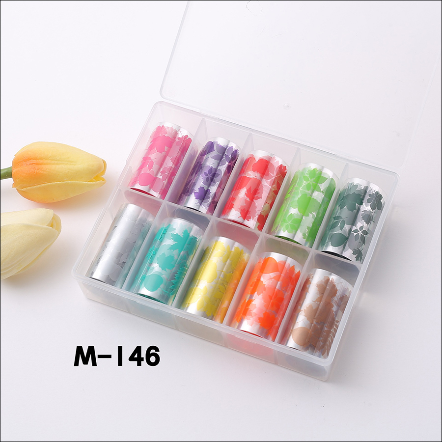 rnaa-134 case packing nail art transfer foil collection