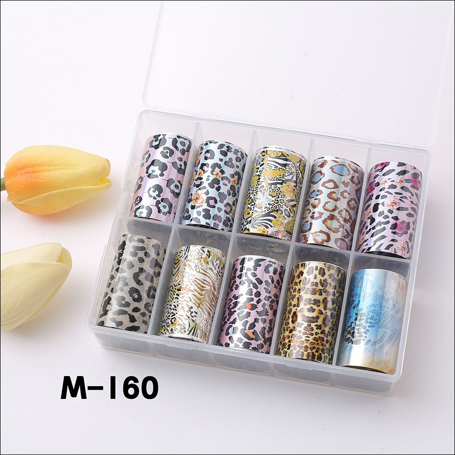 rnaa-134 case packing nail art transfer foil collection