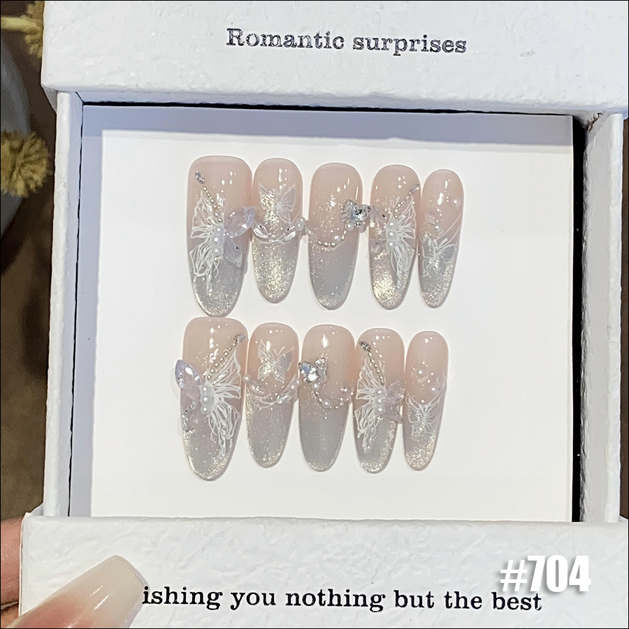 rntip-188 handmade long oval wearing tips set ii