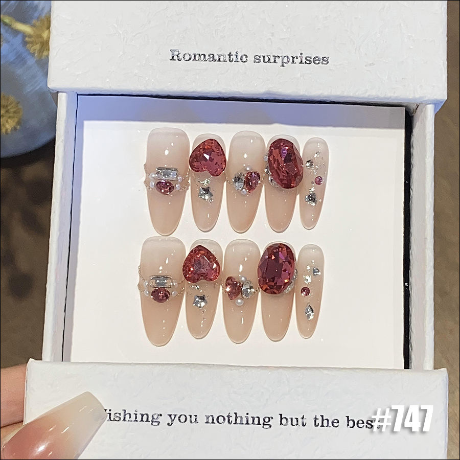 rntip-188 handmade long oval wearing tips set ii