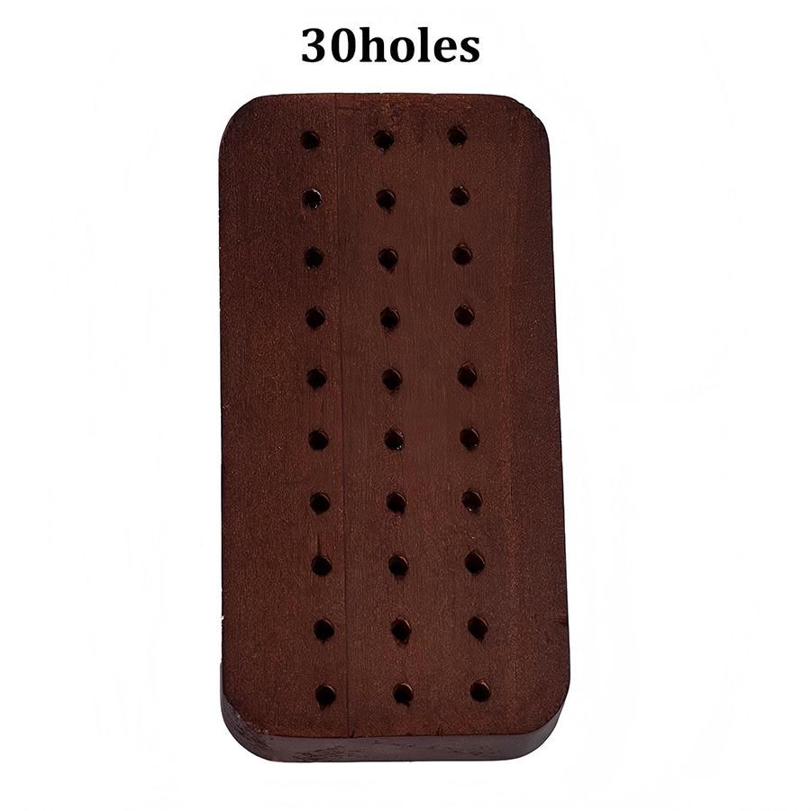 rnt-844 胡桃木打磨头收纳盒30孔