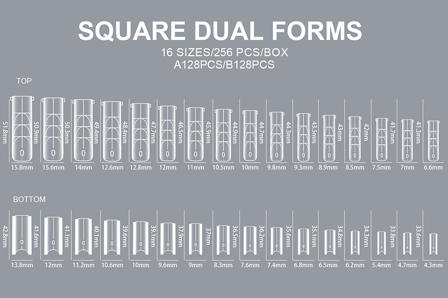 rntip-205 美甲爆款三明治甲模
